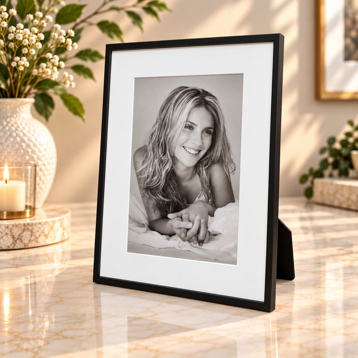 מסגרת מתכת עם פספרטו 10×15 — תמונה 12 מתוך 12